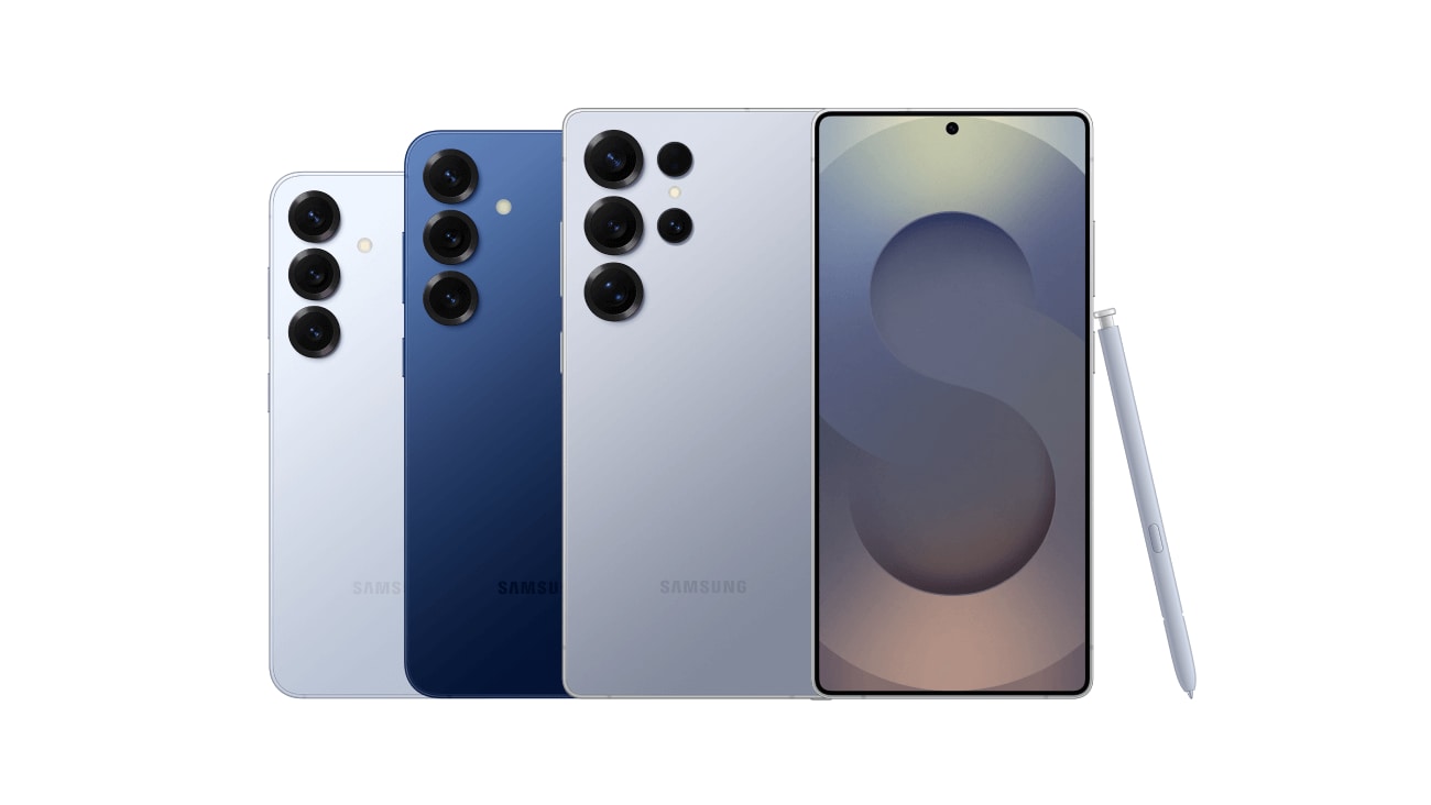 Samsung Galaxy S25 Series family, including Galaxy S25 Ultra with S Pen