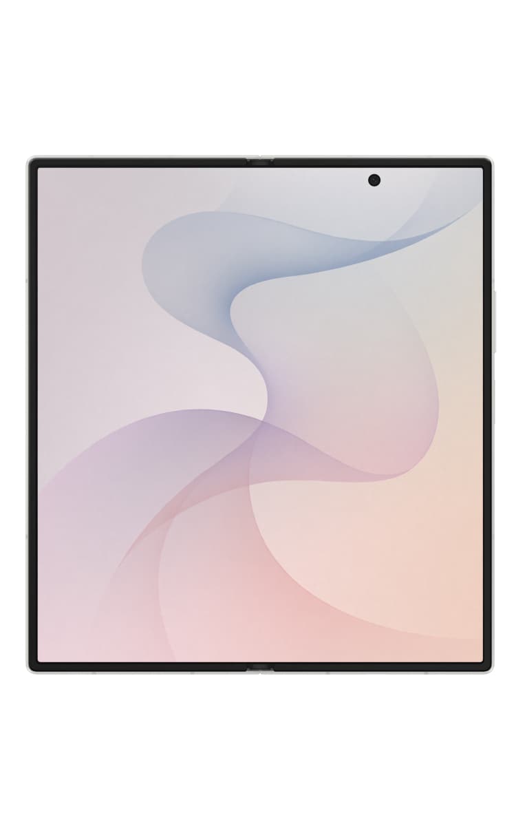 Samsung Galaxy Z Fold8 Ultra in cream showing the unfolded main screen.