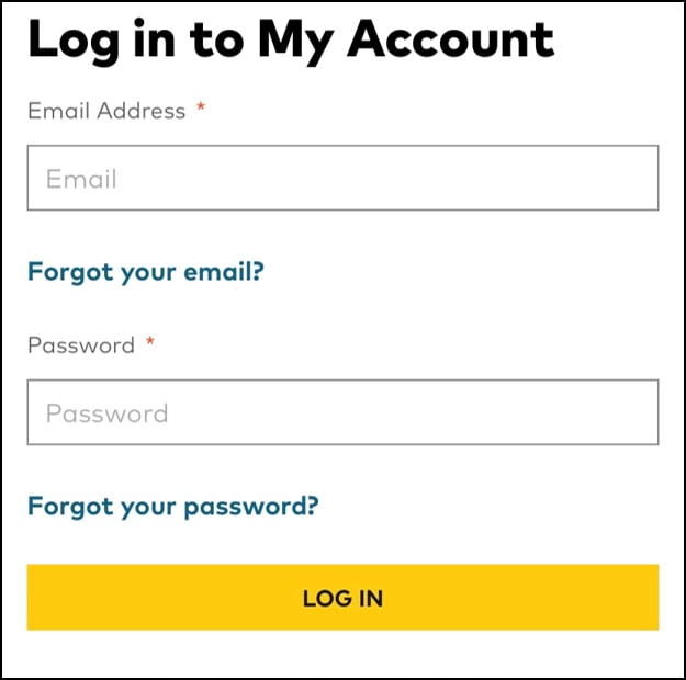 Click forgot your email or Forgot your password